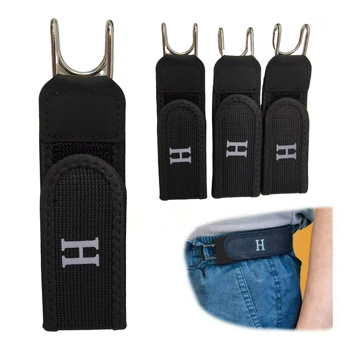 Mini Workshop Tools - 4Pcs No Buckle Elastic Tool Belt,