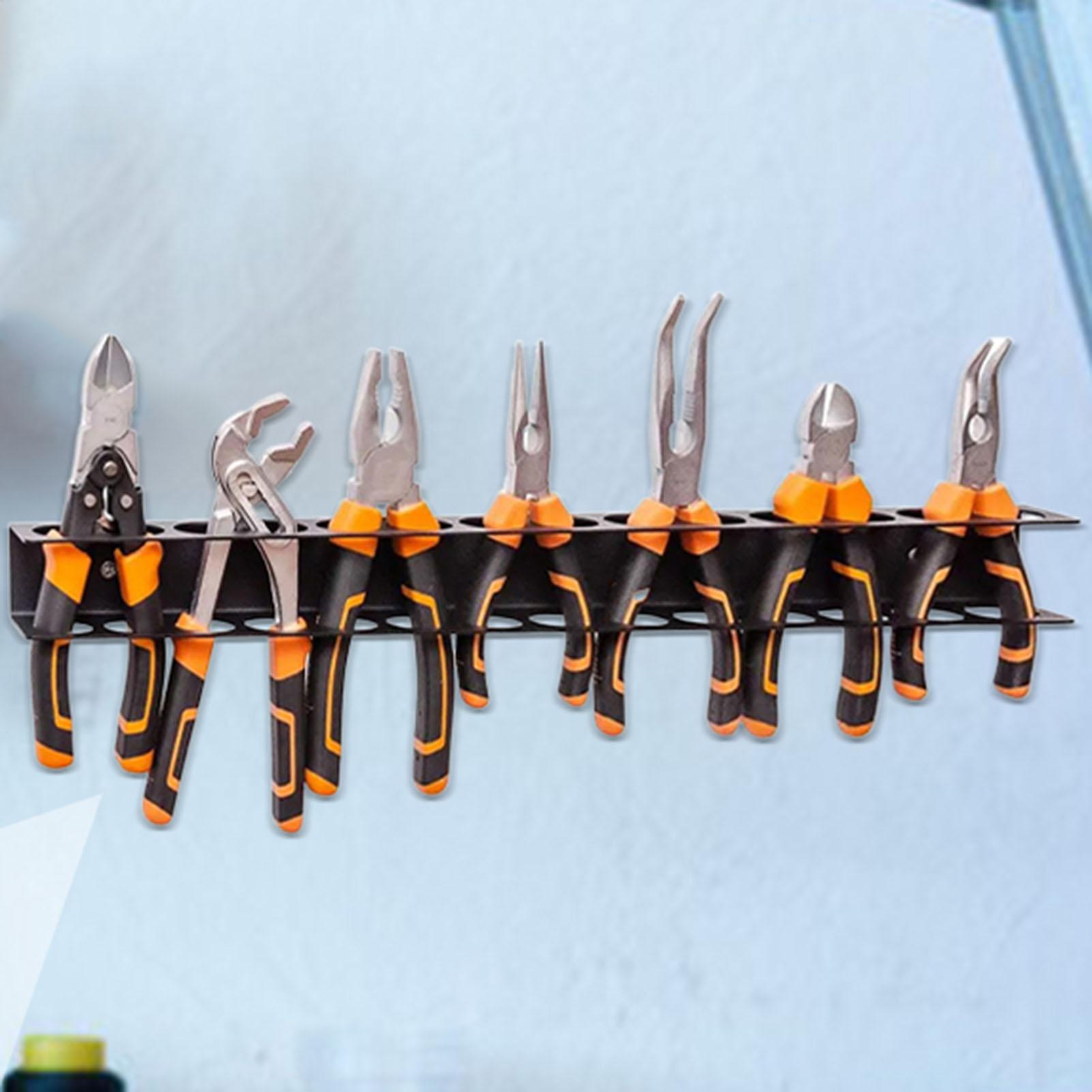Mini Workshop Tools - Screwdriver Organizer Steel Plier Mount Hanger