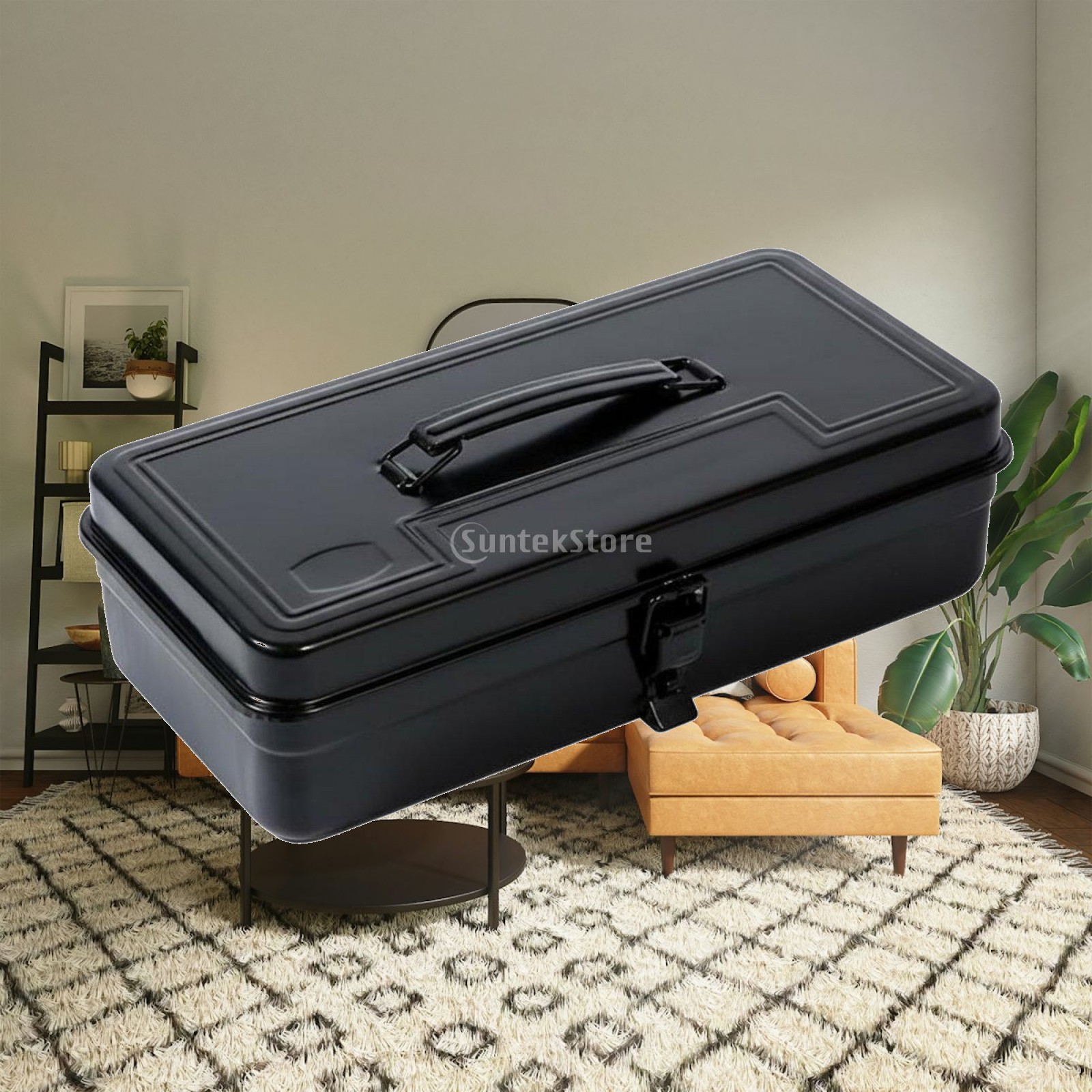 Workshop Tools Organizer - Iron Toolbox Thickened Mechanical Tool Chest