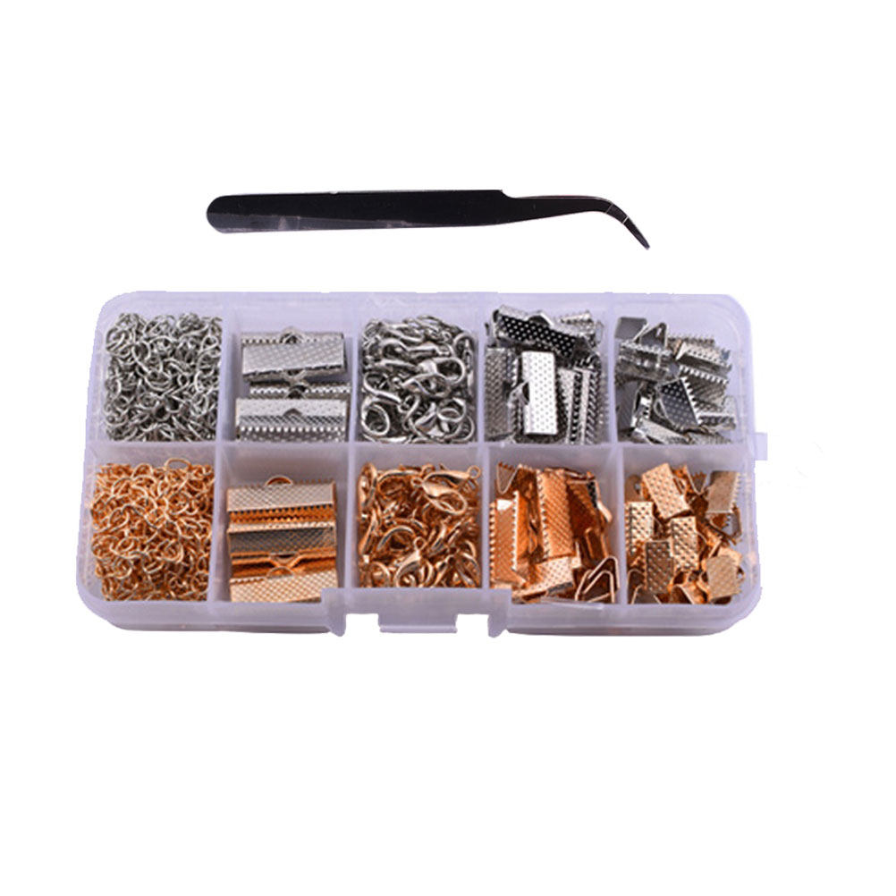 371Pcs Gold Necklace Buckle Je - Tools Jewelry Making review and price
