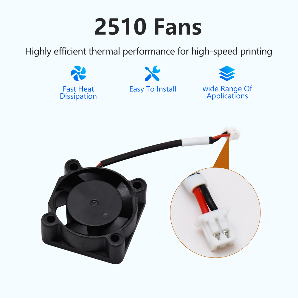 Ball Bearing 2510 Fan for Ende - Creality Printer K1 review and price