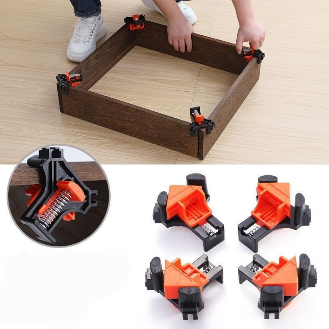 4pcs 90° Right Angle Clamp Fix - Hand Tools Mechanical Workshop review and price