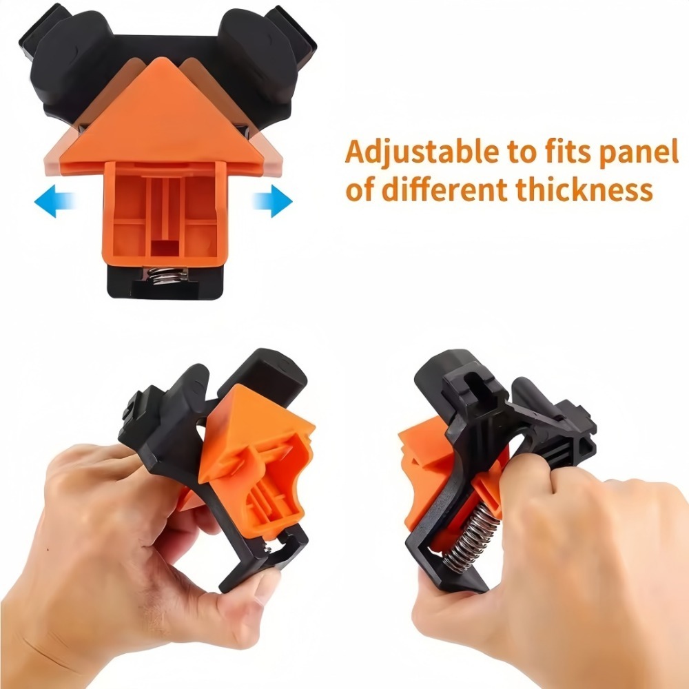 4pcs 90° Right Angle Clamp Fix - Hand Tools Mechanical Workshop review and price