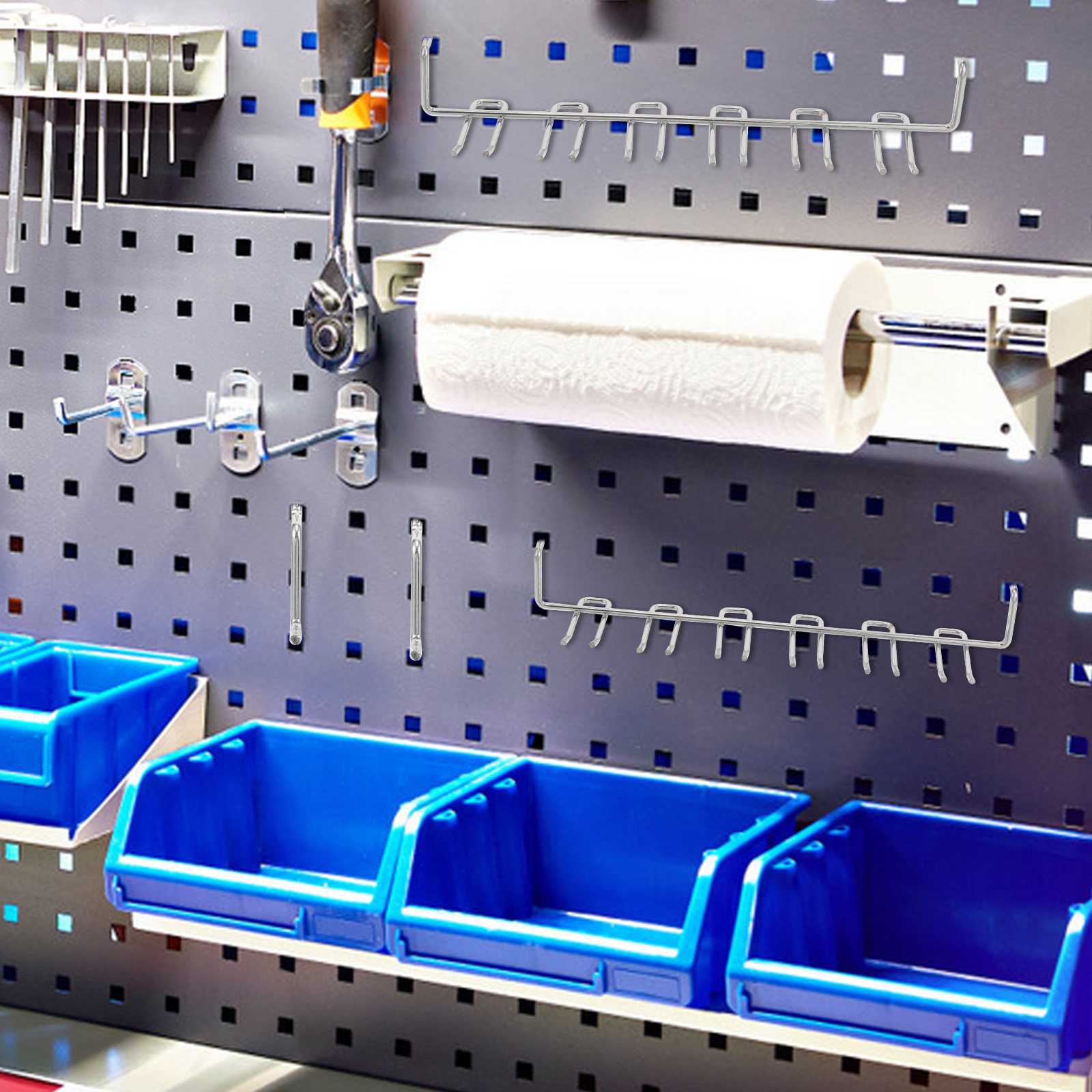 80Pcs Pegboard Organizer Acces - Workshop Tools Organizer review and price
