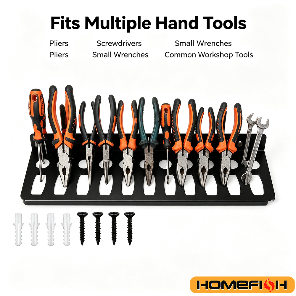 Wall Mount Tool Organizer Rack - Mini Workshop Tools review and price
