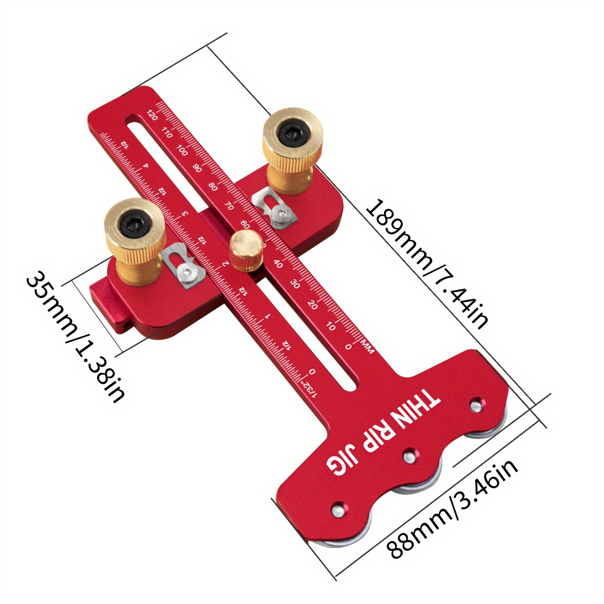 Thin Rip Table Saw Jig,3 Pulle - Dowel Jig Kit review and price