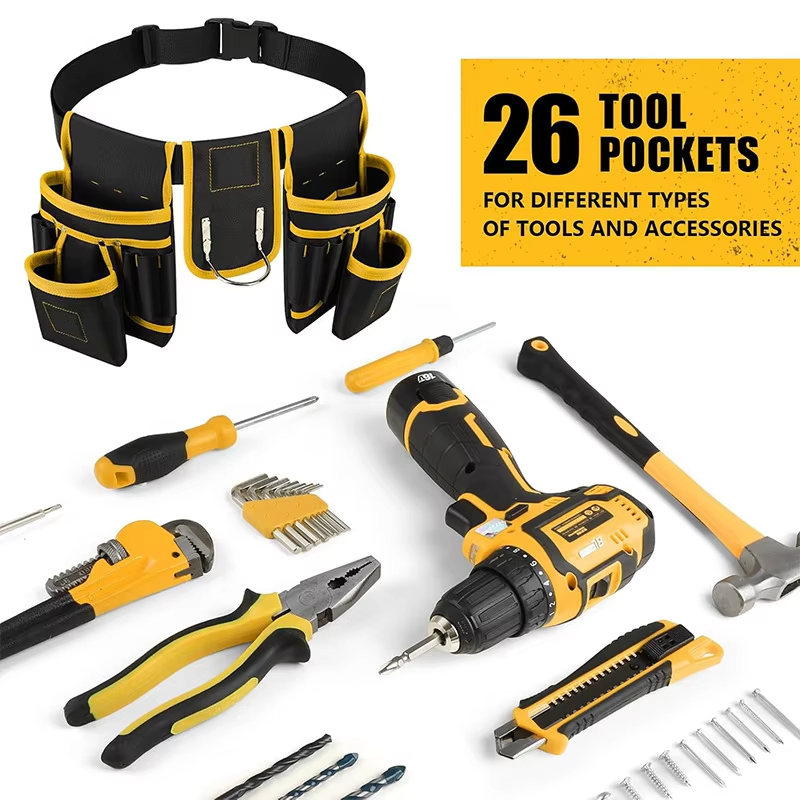 Adjustable Tool Belt Bag with  - Mini Workshop Tools review and price