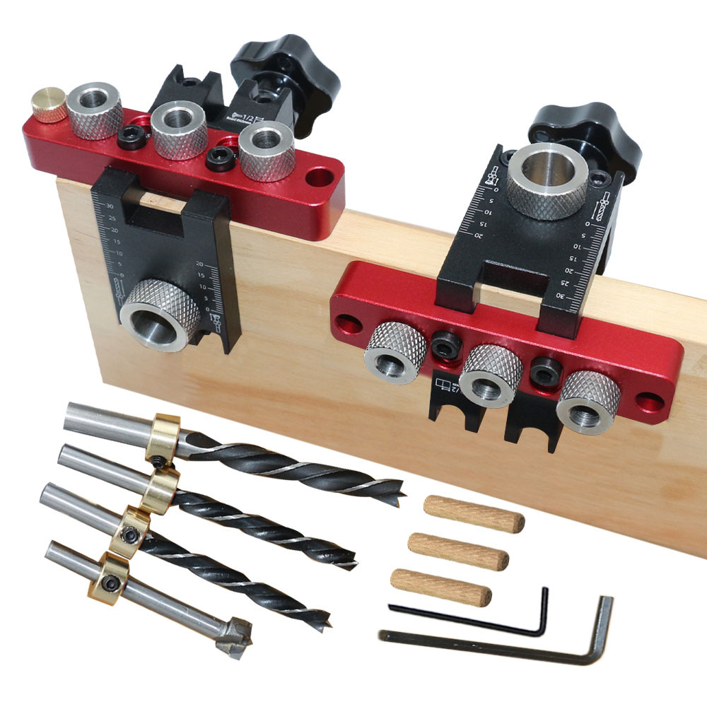 3 In 1 Universal Dowel & Pocke - Dowel Jig Kit review and price