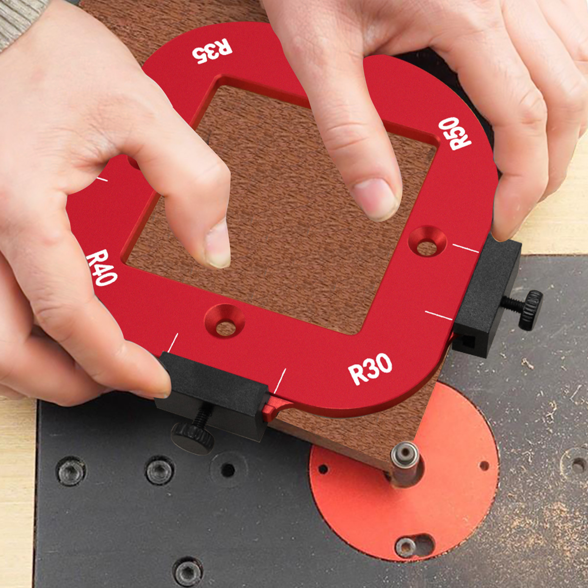 Aluminum round Corner Radius T - Dowel Jig Kit review and price