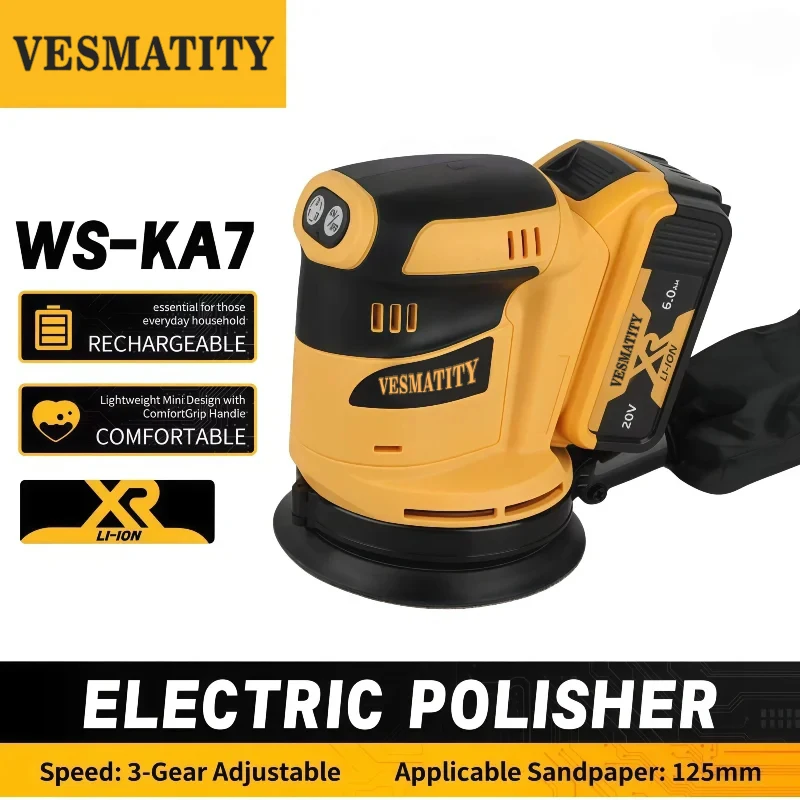 VESMATITY 18V-20V Orbital Sand - Tools For Woodworking Workshop review and price