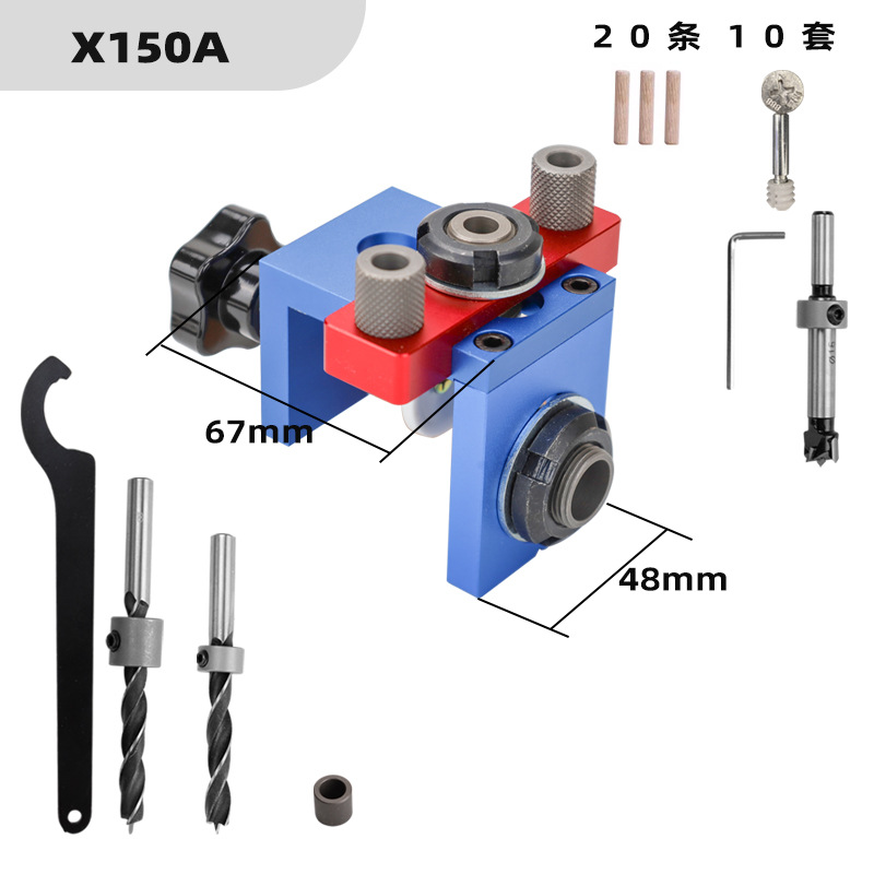 TEBAK W-136 Pocket Hole Jig Ki - Dowel Jig Kit review and price