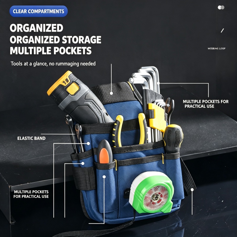 JUSTINLAU Small Tool Belt Pouc - Mini Workshop Tools review and price