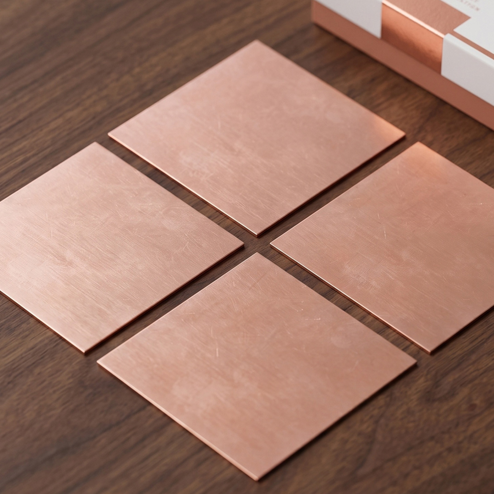 4Pcs Copper Craft Plates Pure  - Tools Jewelry Making review and price