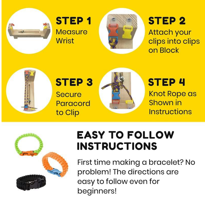 Wood Paracord Jig Bracelet Mak - Dowel Jig Kit review and price