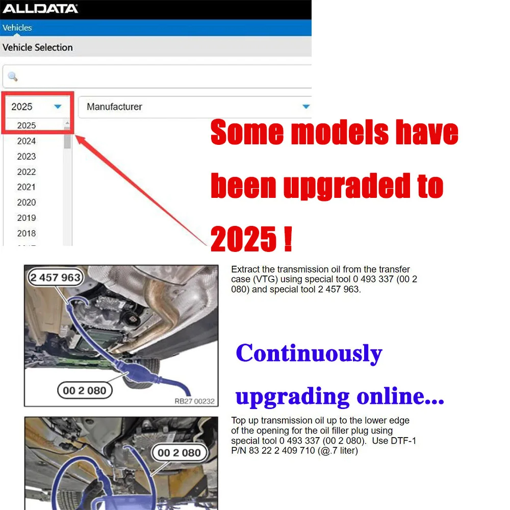 2027 Alldata CAR Data Newest O - Special Workshop Tools review and price