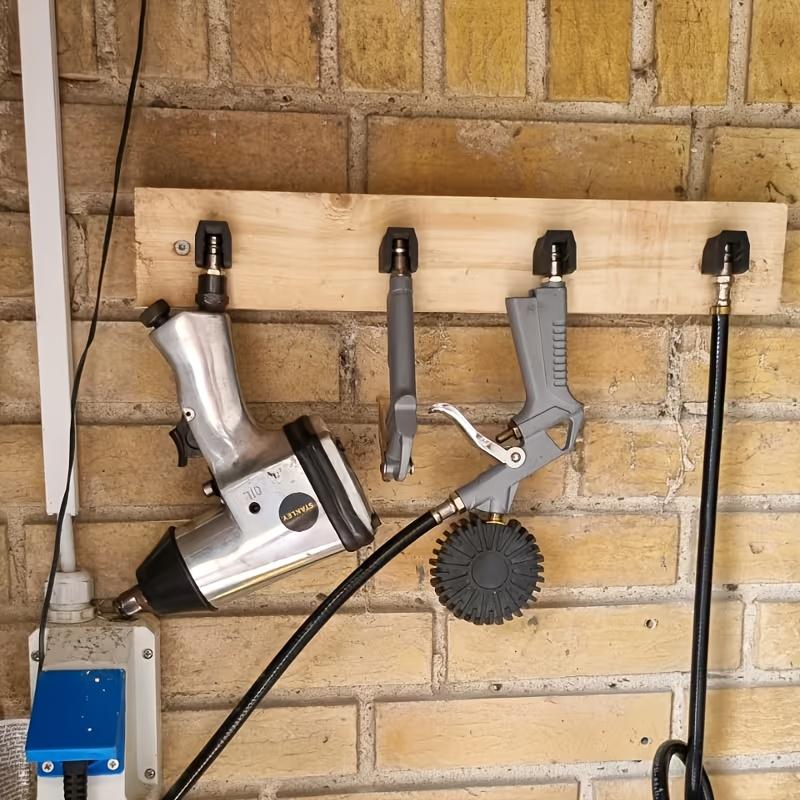 4Pcs Pneumatic Air Tool Wall M - Workshop Tools Organizer review and price