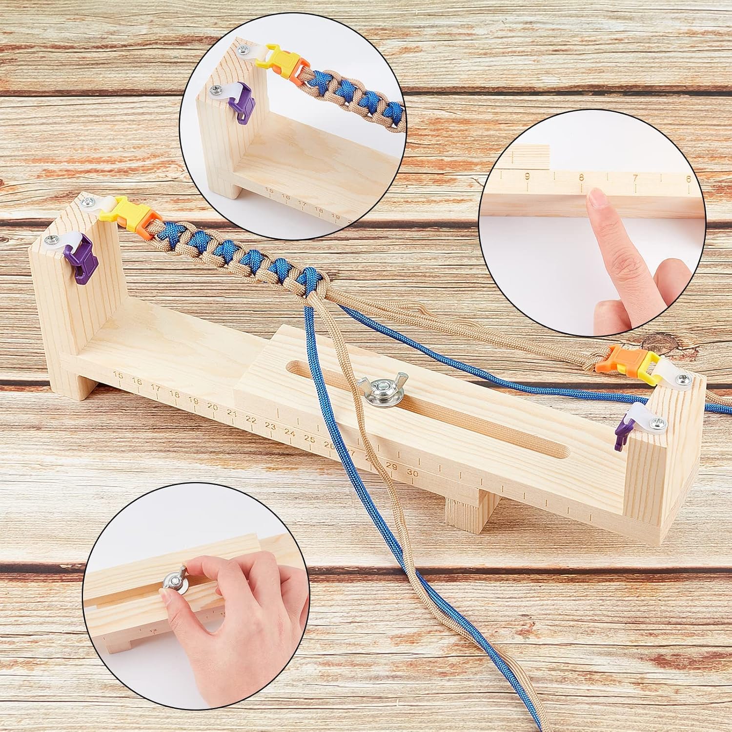 Wood Paracord Jig Bracelet Mak - Dowel Jig Kit review and price