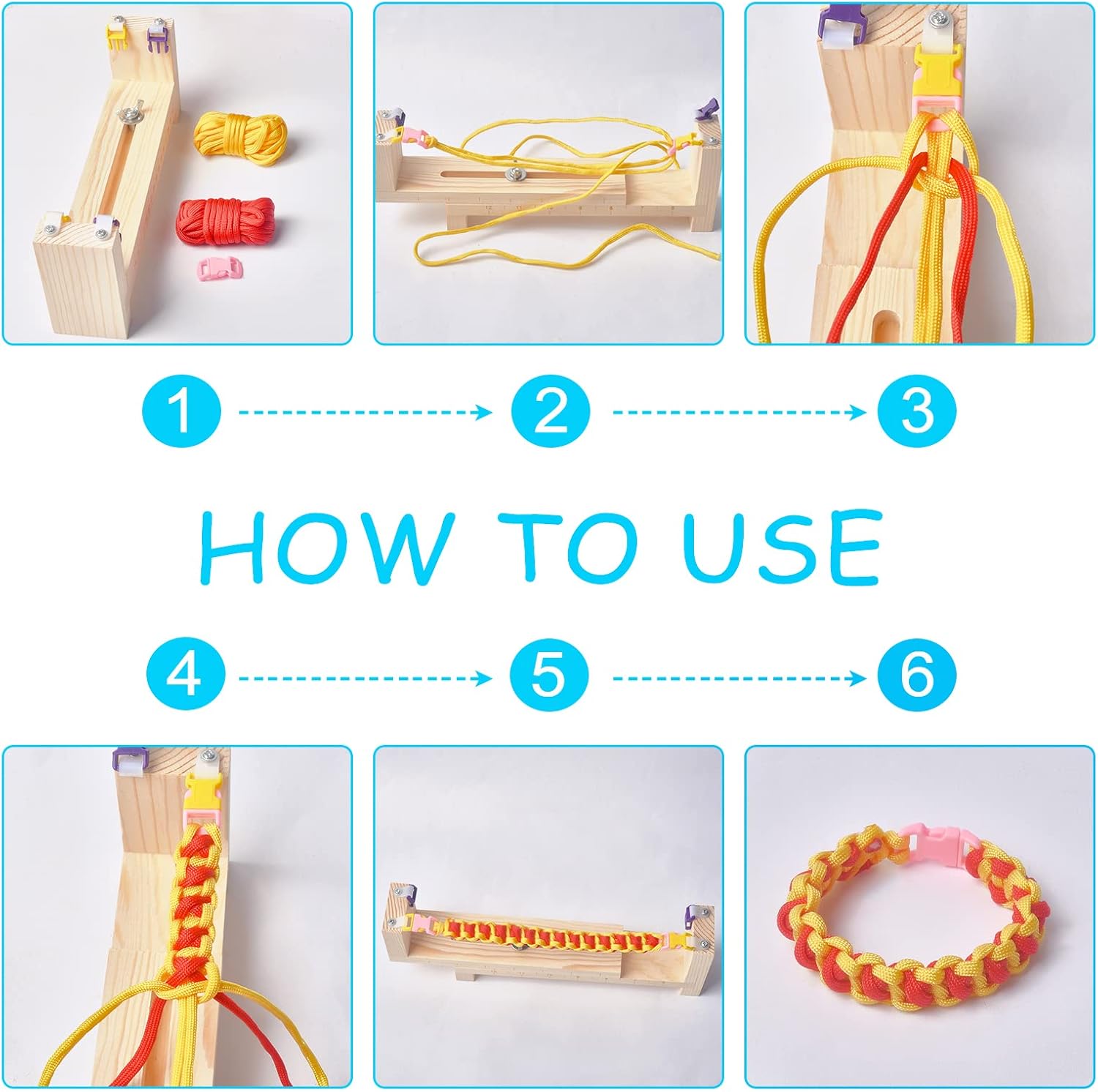 Wood Paracord Jig Bracelet Mak - Dowel Jig Kit review and price
