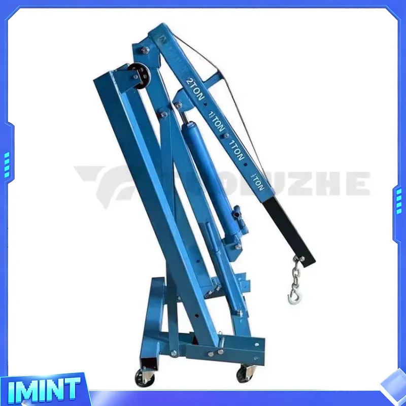 2-ton Foldable Blue Car Engine - Hand Tools Mechanical Workshop review and price