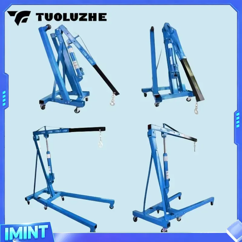 2-ton Foldable Blue Car Engine - Hand Tools Mechanical Workshop review and price