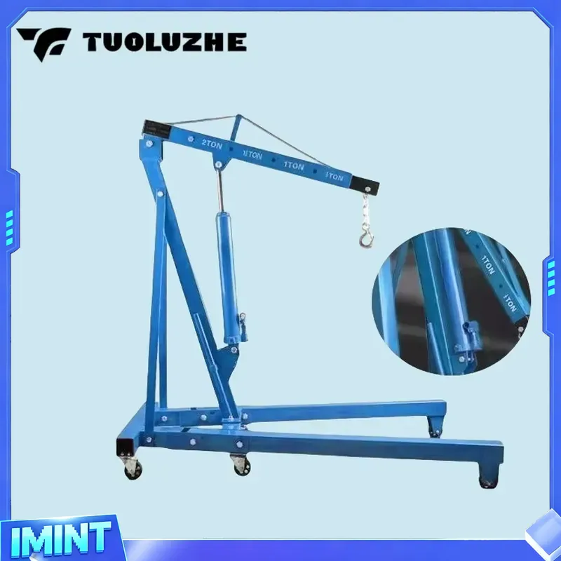 2-ton Foldable Blue Car Engine - Hand Tools Mechanical Workshop review and price